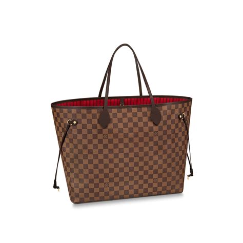 louis vuitton neverfull gm damier ebene tote bag